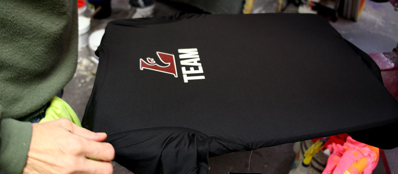 Team Image Screen Printed
